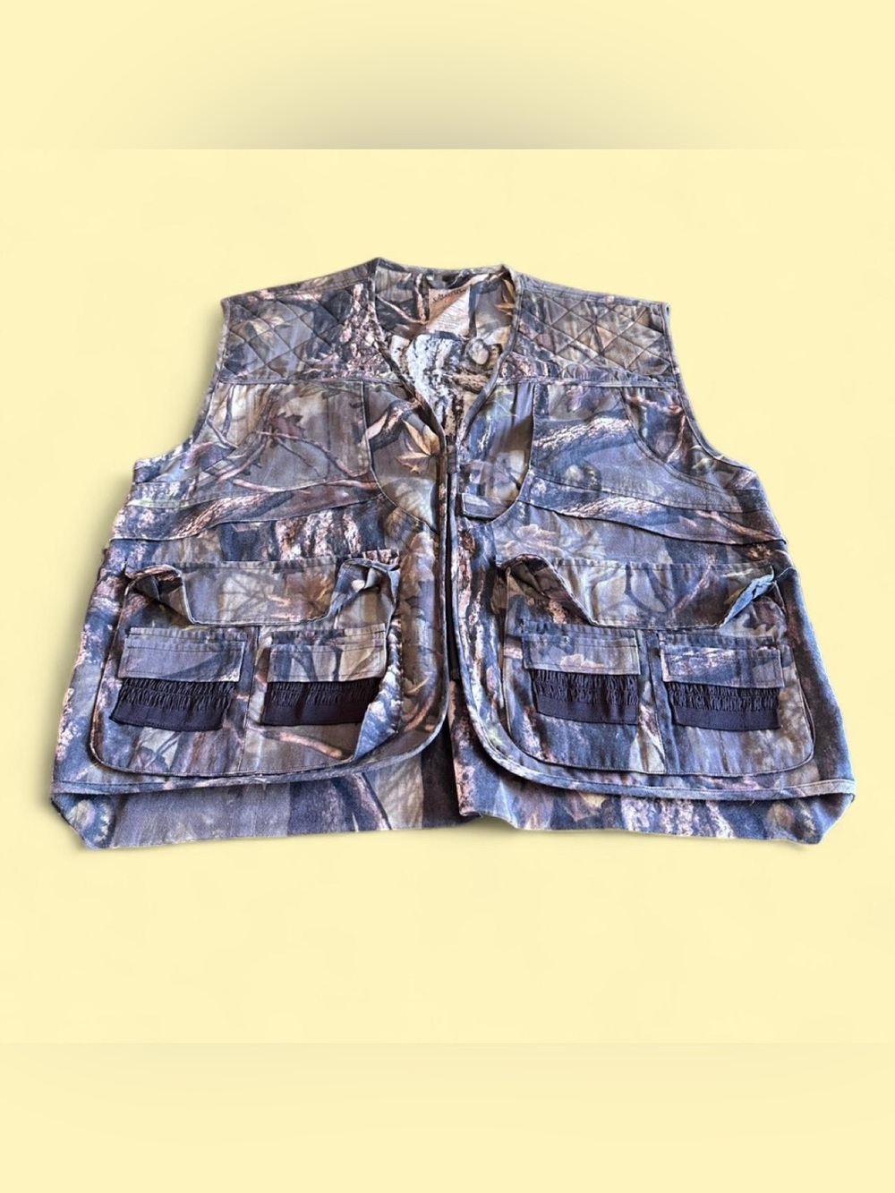 Master Sportsman Camo Hunting Vest Men’s 2XL Outdoor Utility